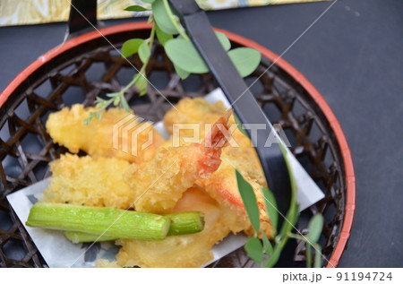 海老の天ぷら 91194724