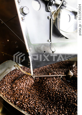 Roasting process of coffee Roasting process of coffee 91195604