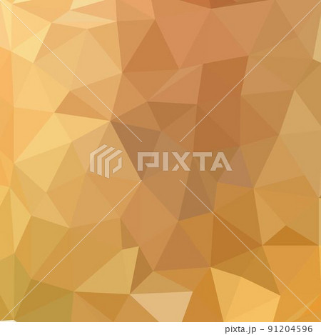 Light brown vector shining triangular background. Colorful illustration in abstract style with gradient. Textured pattern for background. eps 10 91204596