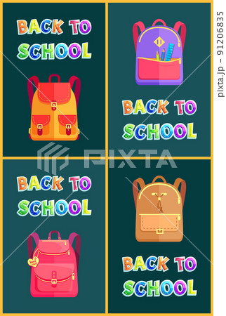 Back to School Bags Rucksacks and Satchels Poster 91206835