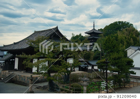 當麻寺本堂あたり 當麻寺本堂あたり 91209040