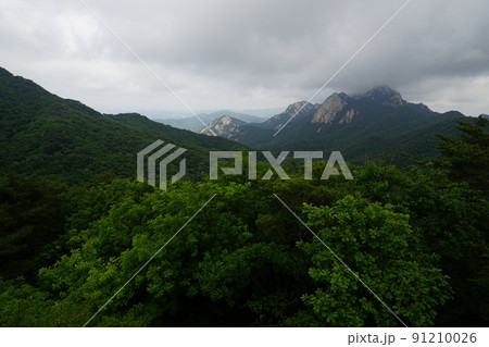 ランドマーク 山 雲 91210026