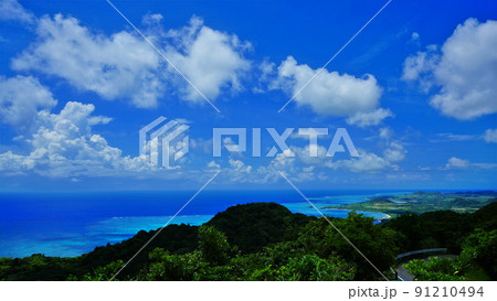 石垣島 野底地区からの眺め 石垣島 野底地区からの眺め 91210494