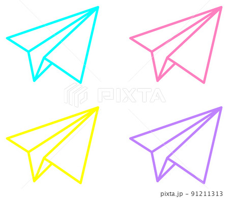 折り紙で作って飛ばして遊べる紙飛行機 91211313