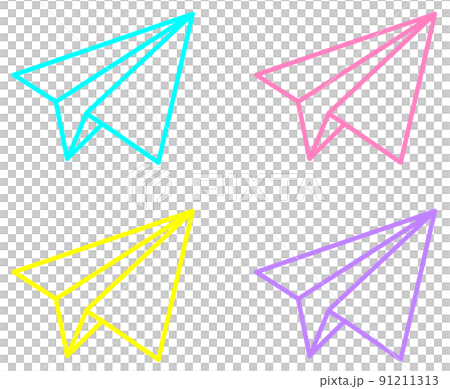 折り紙で作って飛ばして遊べる紙飛行機 91211313