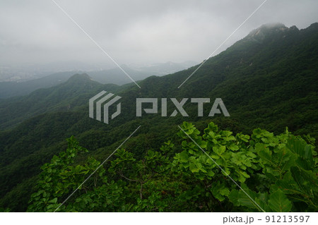 風景 山 自然 91213597