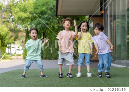 子供 団体 遊び 91216136