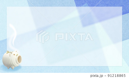 夏向けの和風背景 91218865