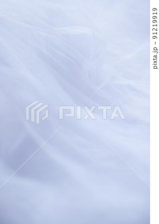 背景素材　白　white　ホワイト　チュール　BG　白背景　テキストスペース　背景 91219919