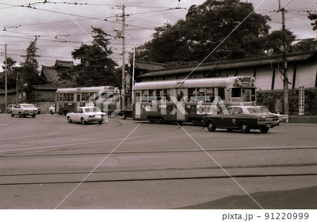 昭和53年　京都市電廃止の頃　京都　京都市　記録写真 91220999