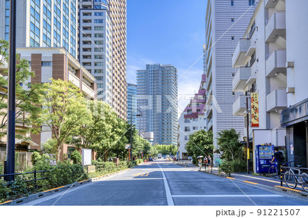 東京の都市風景 五反田 東京の都市風景 五反田 91221507
