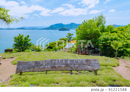 樹齢1200年の巨木がそびえる神秘の小島 志々島 樹齢1200年の巨木がそびえる神秘の小島 志々島 91221588