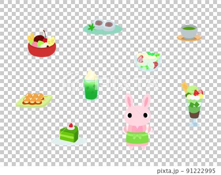 和カフェメニュー1　ウサギの店員付 91222995