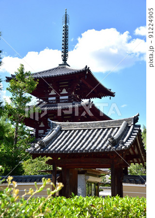 法輪寺の夏風景の写真素材 [91224905] - PIXTA