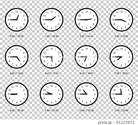 簡單的時鐘設置 45 分鐘 簡單的時鐘設置 45 分鐘 91225671