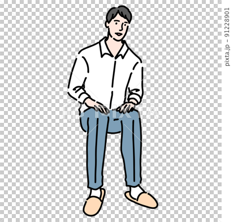 年輕人坐 年輕人坐 91228901