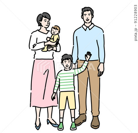 nuclear family drawing