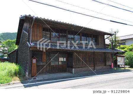 静岡県掛川市：日坂宿／伊藤文七邸「藤文」 91229804