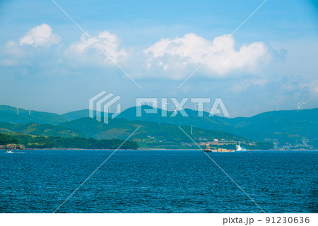 青い海青い空 長島海峡 91230636