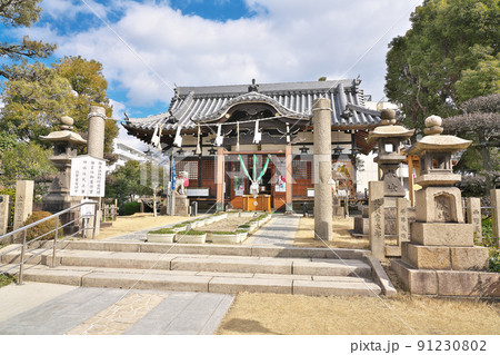 【蒲田神社】 大阪府大阪市淀川区東三国 91230802