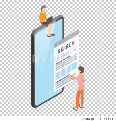 スマートフォン SEOイメージ スマートフォン SEOイメージ 91231144