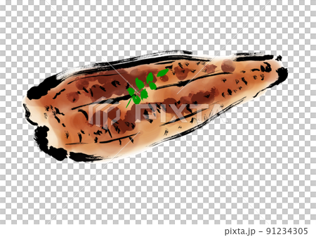 鰻の蒲焼き 木の芽あり 鰻の蒲焼き 木の芽あり 91234305