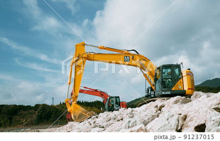 働く重機 91237015