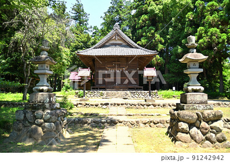埼玉県熊谷市板井の出雲乃伊波比(いずものいわい)神社 91242942