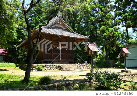 埼玉県熊谷市板井の出雲乃伊波比(いずものいわい)神社 91243260