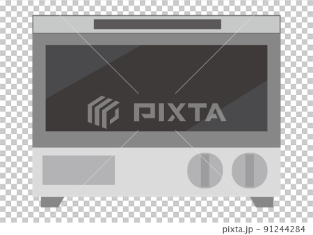 Illustration of an oven toaster 91244284