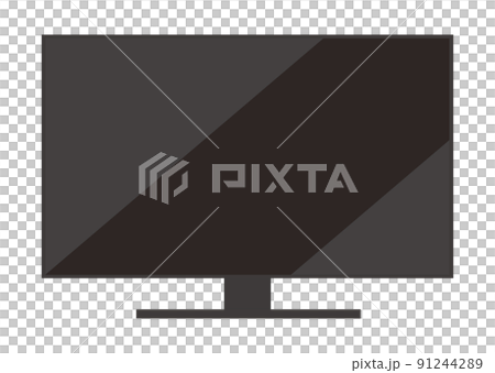 テレビのイラスト 91244289