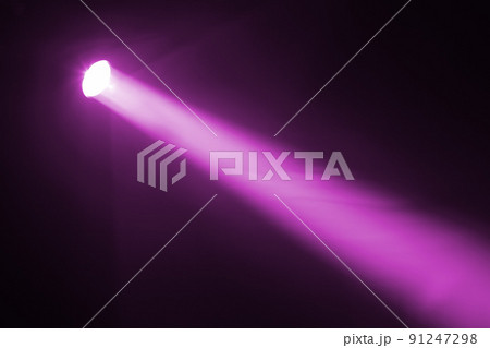 purple spotlight 91247298