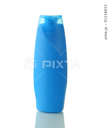 blank bottle of shampoo isolated blank bottle of shampoo isolated 91248655