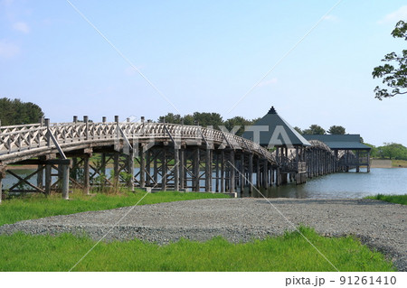 鶴の舞橋の景観 鶴の舞橋の景観 91261410