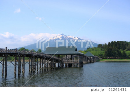 鶴の舞橋の景観 鶴の舞橋の景観 91261431