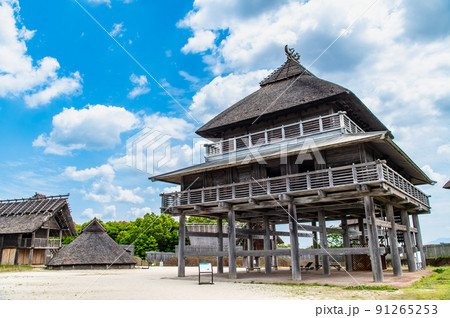 佐賀県 吉野ヶ里遺跡　～北内郭の主祭殿～ 91265253