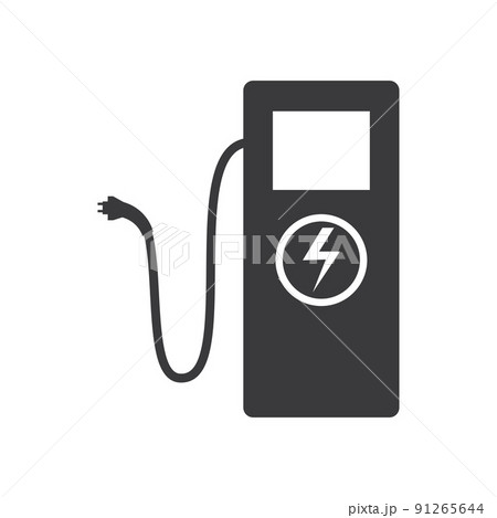 Electrical charging station icon 91265644