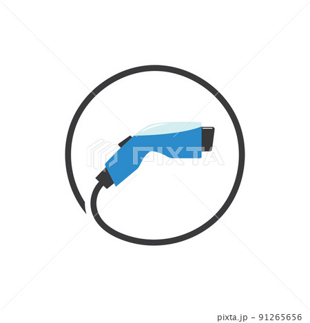 Electrical charging station icon 91265656