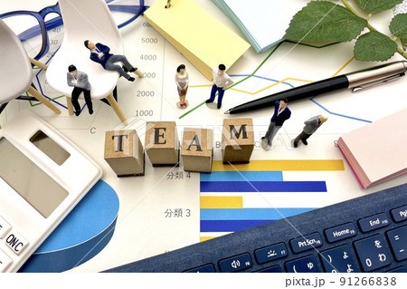 ビジネスのチーム　組織・仲間 91266838