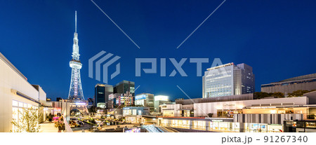 名古屋・100メートル道路の商業施設（久屋大通・RAYARD Hisaya-odori Park） 91267340