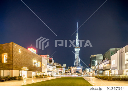 名古屋・100メートル道路の商業施設（久屋大通・RAYARD Hisaya-odori Park） 91267344