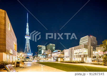 名古屋・100メートル道路の商業施設（久屋大通・RAYARD Hisaya-odori Park） 91267345