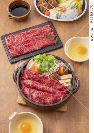 すき焼き すき焼き 91268270