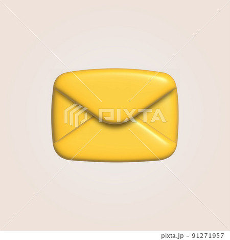 3d relistic mail envelope sign. Sign of message. Vector 3d relistic mail envelope sign. Sign of message. Vector 91271957