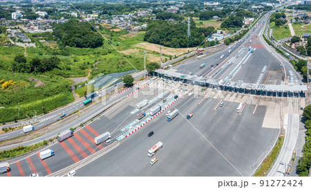 空撮「埼玉県」浦和料金所 91272424