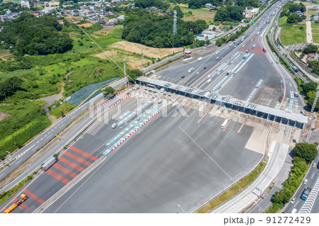 空撮「埼玉県」浦和料金所 91272429