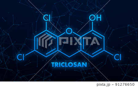 Triclosan formula. Triclosan formula, great design for any purposes 91276650