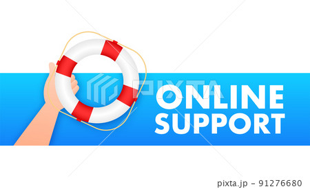 Customer service 24-7. Call center landing page. Online support center, assistance. Vector stock illustration Customer service 24-7. Call center landing page. Online support center, assistance. Vector stock illustration 91276680