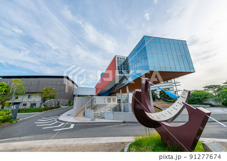 高知県高知市　晴天の高知県立坂本龍馬記念館 91277674