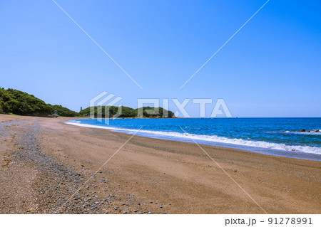 千里の浜 新緑の頃 和歌山県みなべ町 千里の浜 新緑の頃 和歌山県みなべ町 91278991